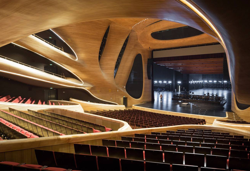 Inside the Harbin Grand Theatre